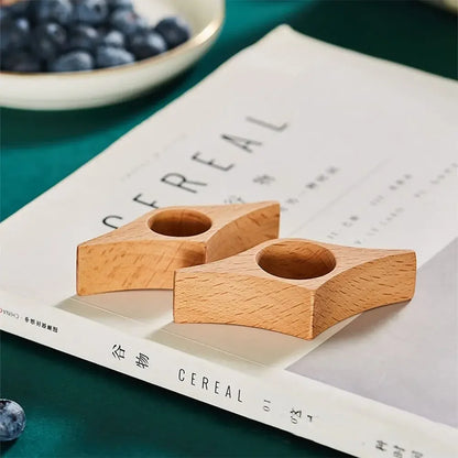 Hot Wooden Thumb Bookmark One Hand Reading Thumb Book Support Book Page Holder for Office Book Lovers Fast DIY Reading Aid Tools