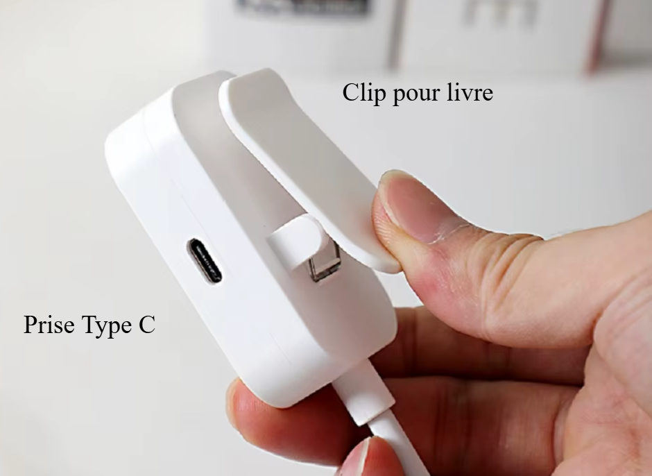 Lampe de Lecture pour Cocon - Lumière 3 Modes