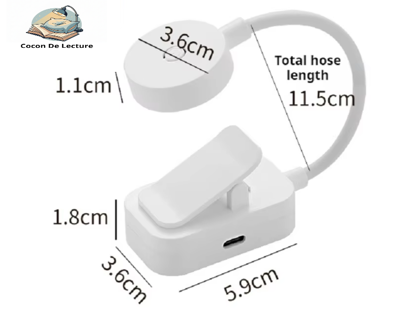 Lampe de Lecture pour Cocon - Lumière 3 Modes
