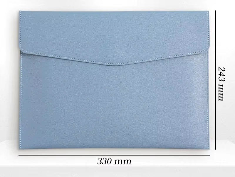 Porte-Livre d'Étude en Cuir A4 – Protection Élégante et Organisée