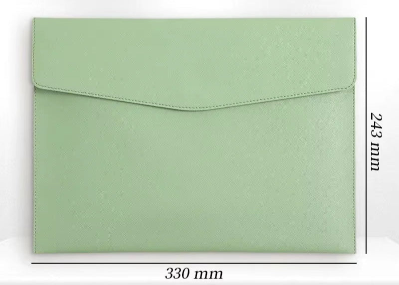 Porte-Livre d'Étude en Cuir A4 – Protection Élégante et Organisée