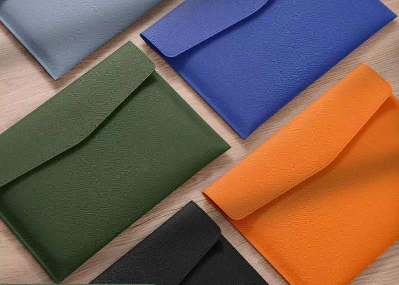 Porte-Livre d'Étude en Cuir A4 – Protection Élégante et Organisée