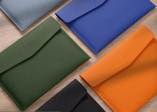 Porte-Livre d'Étude en Cuir A4 – Protection Élégante et Organisée